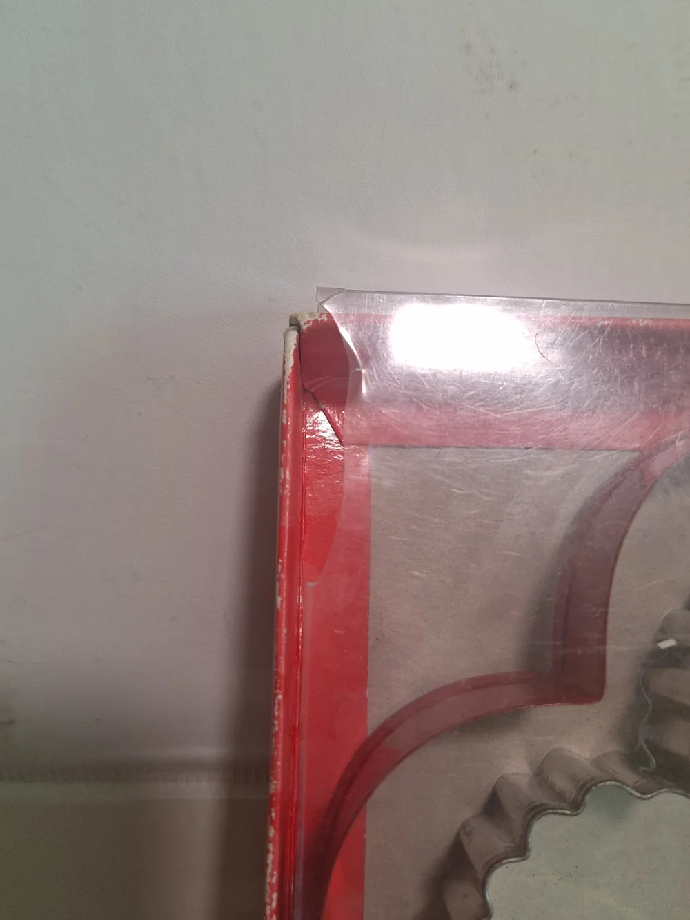 T.J.Maxx Red Heart Cookie Cutter Set with Scalloped Metal Insert